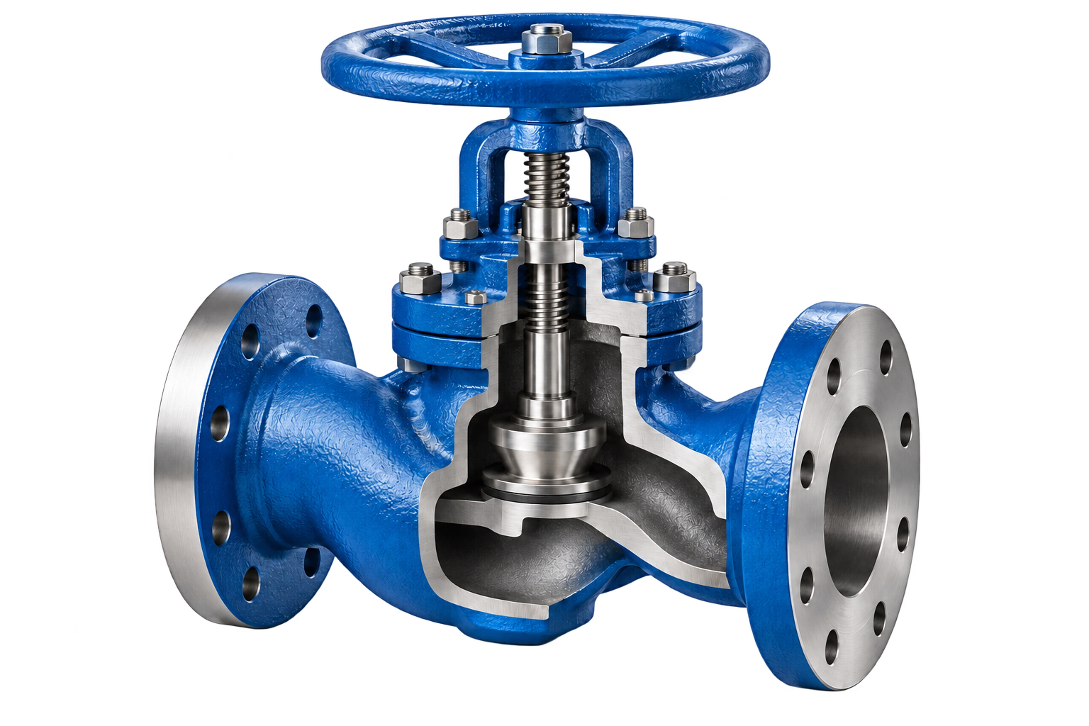 Illustrative valves equipment study